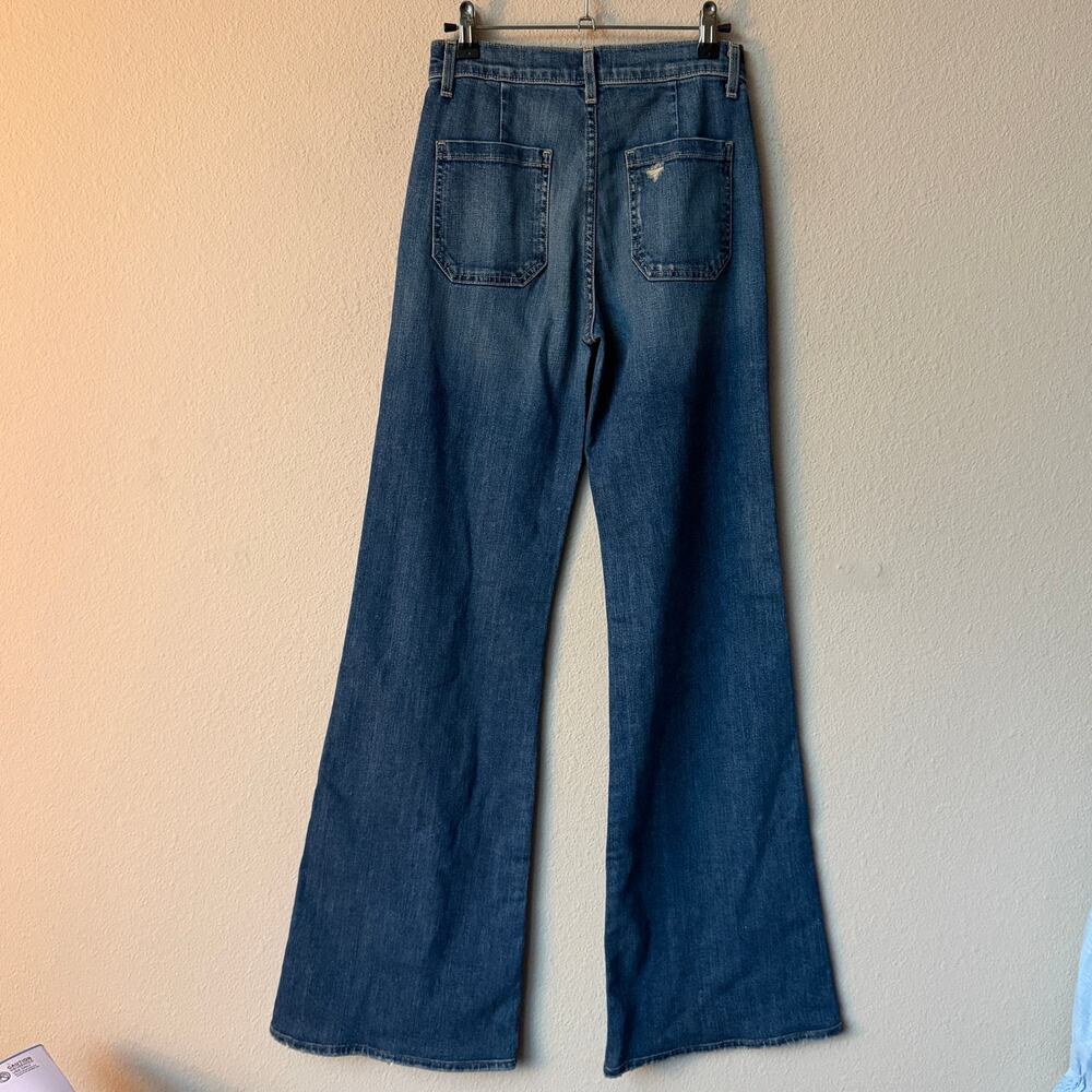 Nili Lotan Florence Wide Leg Jeans in Classic Wash Size 25 - Picture 3 of 7